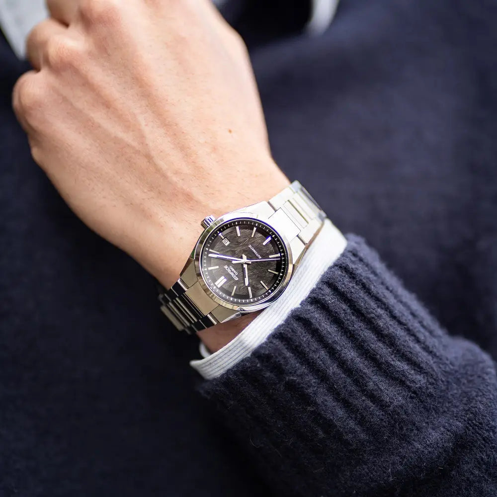 Casio Edifice Automatic EFK-110D-1A "Textured Electro" Men's Watch