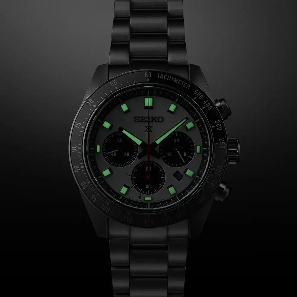 Seiko Prospex SSC911P1 "Panda" Speedtimer Solar Chronograph Men's Watch