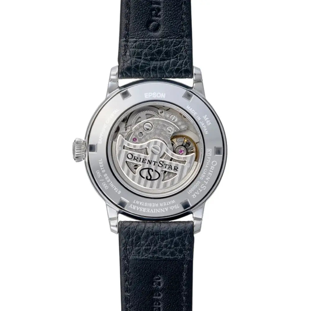 Orient Star RE-BS0003N00B watch transparent caseback automatic movement view