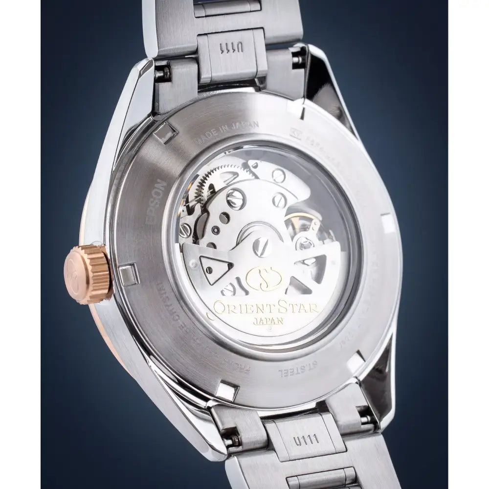 Orient Star RE-AV0123G00B ivory dial 41mm stainless steel 