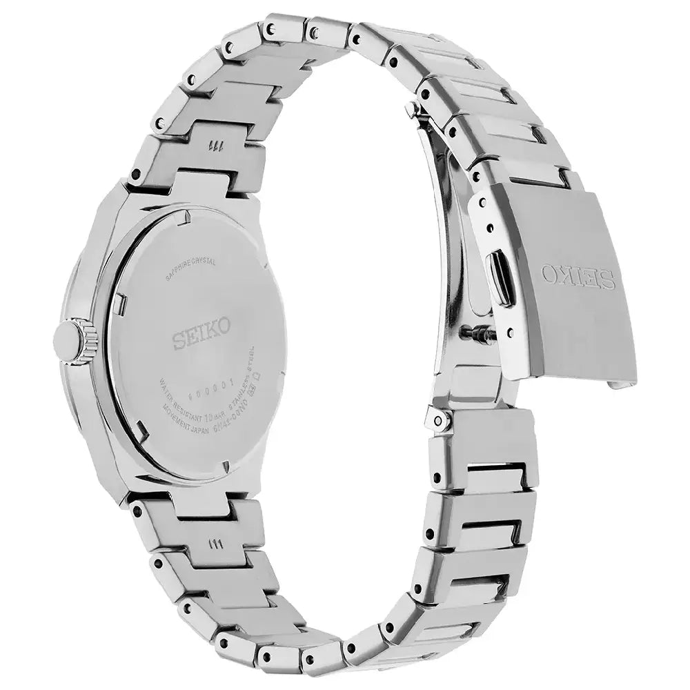 Seiko SUR575P1 stainless steel women's watch blue dial