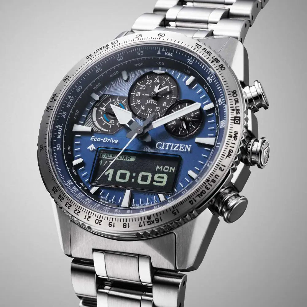 Citizen Promaster Skyhawk "U830" JV2000-51L Blue Dial 43mm Stainless Steel Men's Watch