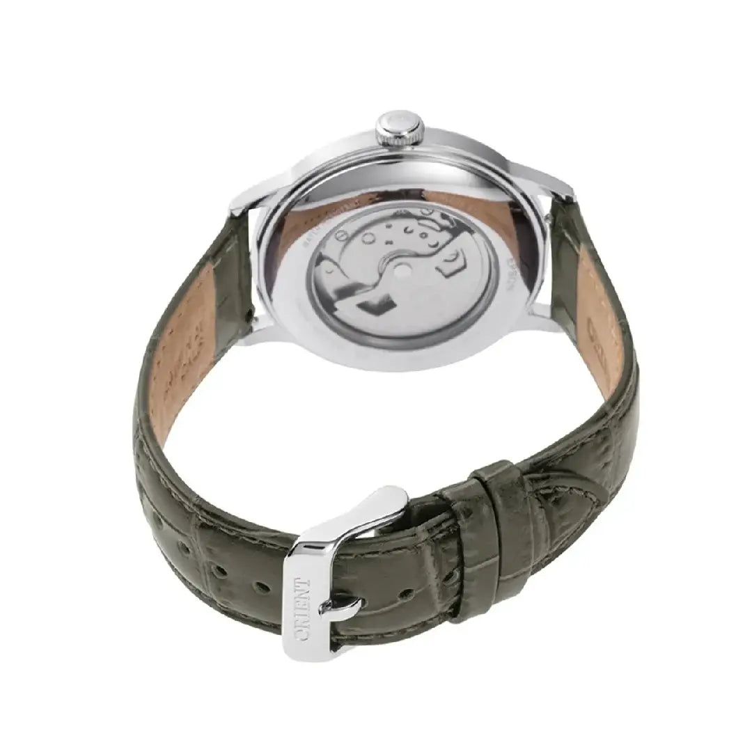 Orient Bambino 75 Anniversary 2025 Release RA-AC0025N Rare Beige Classic Domed Glass Dial Automatic Watch