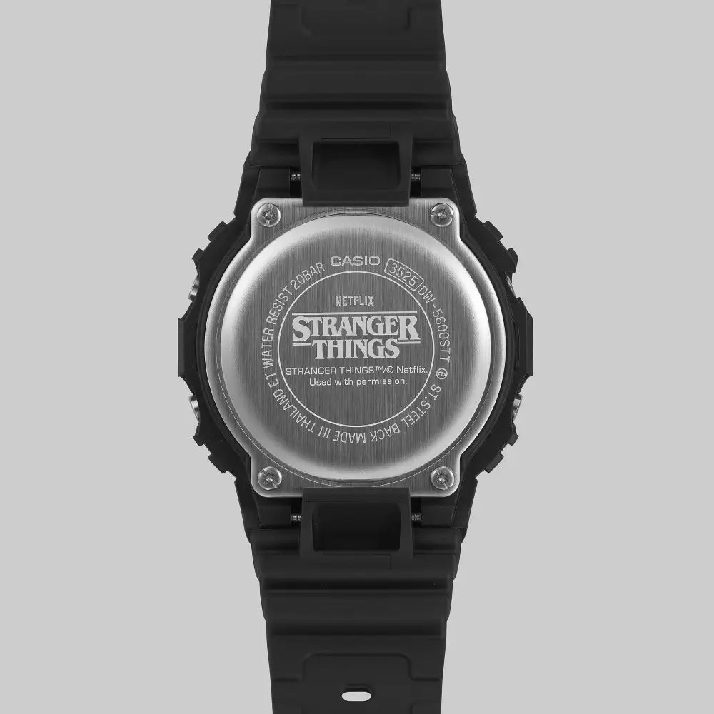 Casio G-Shock Stranger Things Collaboration DW-5600STT-1JR Men's Watch