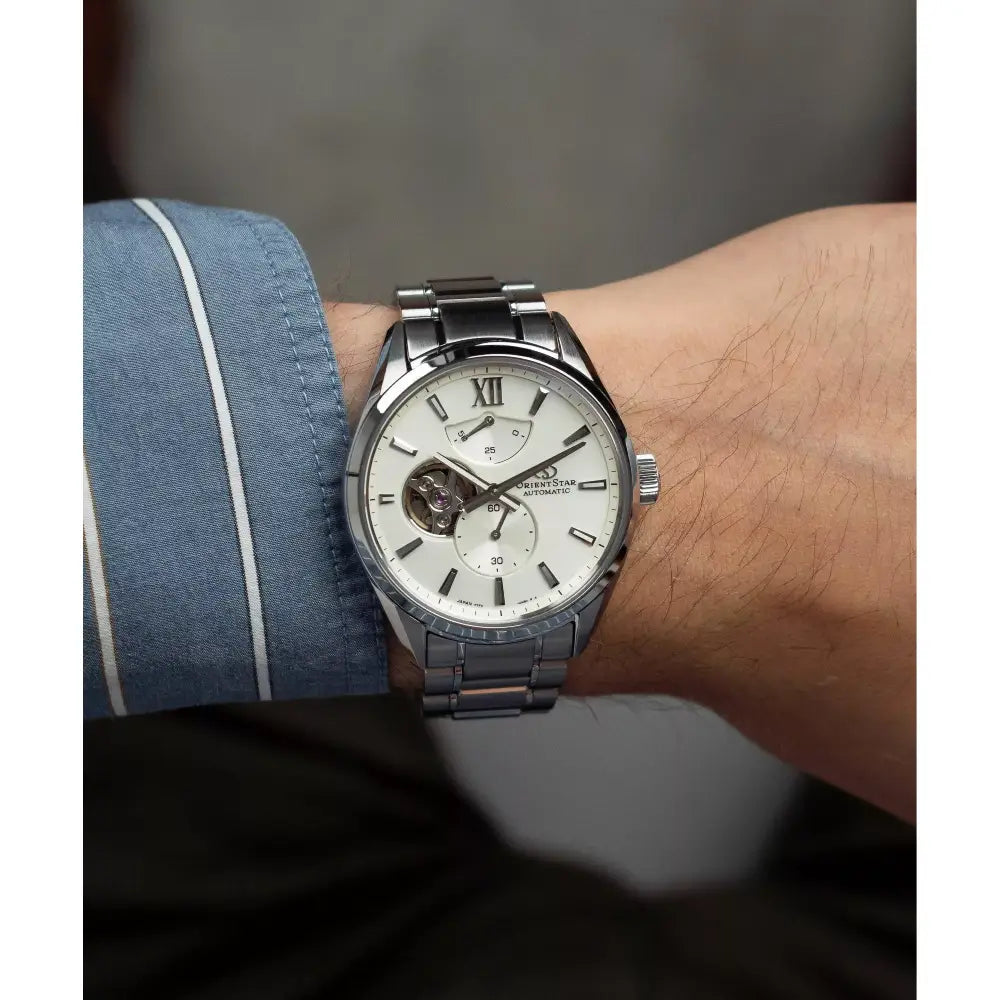 Orient Star RE-BY0011S00B Mechanical Automatic Silver Dial 40mm Stainless Steel Men's Watch