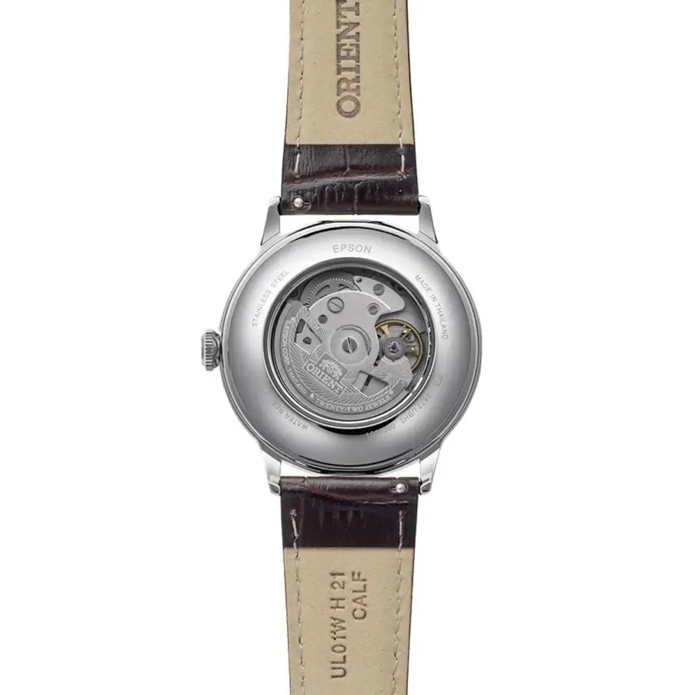 Orient Bambino RA-AC0029E automatic back dial 