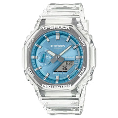 Casio G-Shock  GA-2100BM-7A2DR Analog-Digital Blue Dial resin strap Men's Watch