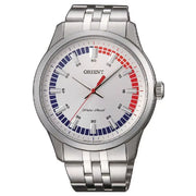 Orient Contemporary Quartz SQC0U004W0 White Dial 43mm Stainless Steel Men's Watch