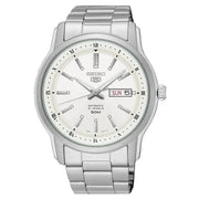 Seiko 5 SNKP09K1 automatic white dial 42mm stainless steel men’s watch