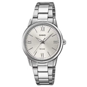 Casio Classic Analog LTP-1303DD-7A Silver Dial Stainless Steel Women's Watch