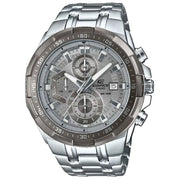 Casio Edifice EFR-539DE-8AV grey dial 49.5mm stainless steel men's watch