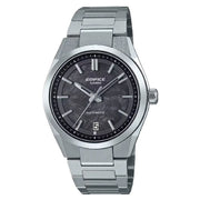 Casio Edifice Automatic EFK-100CD-1ADR Black Forged Carbon Dial Stainless Steel Men's Watch