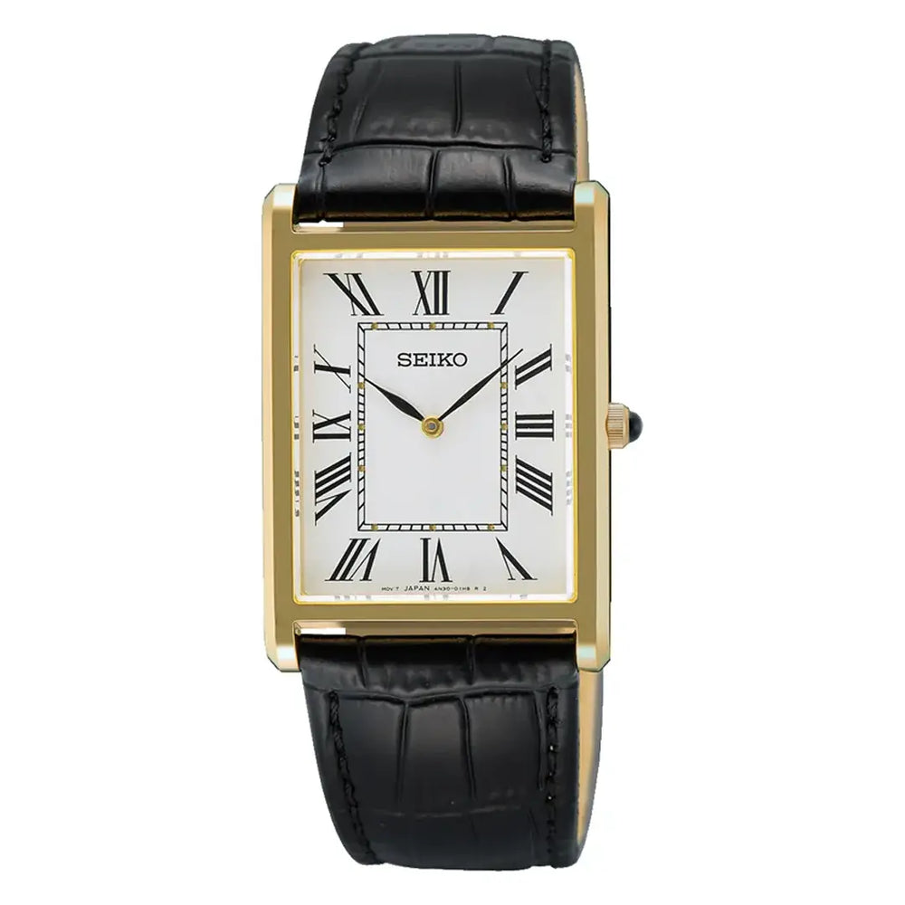Seiko Conceptual SWR104P1 (Seiko Tank) Men's Watch