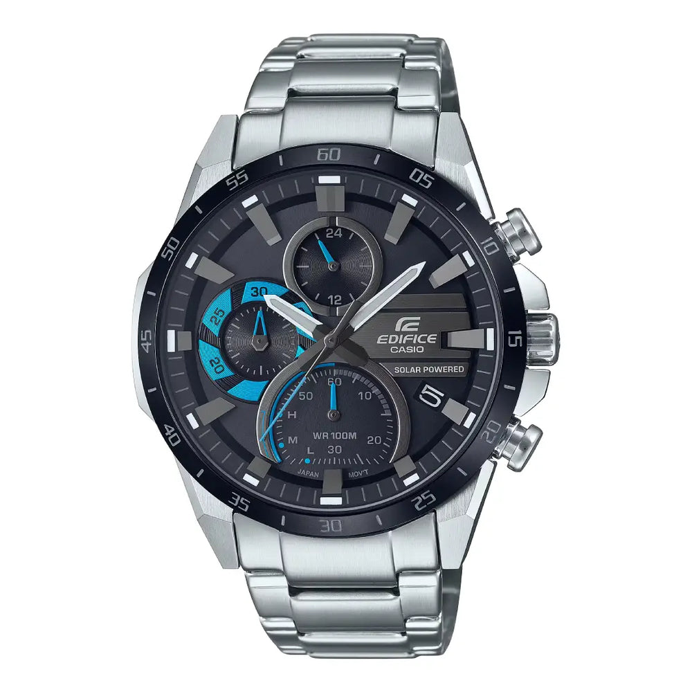 Casio Edifice EQS-940DB-1BVUDF Black Dial 45.5mm Stainless Steel Men's Watch