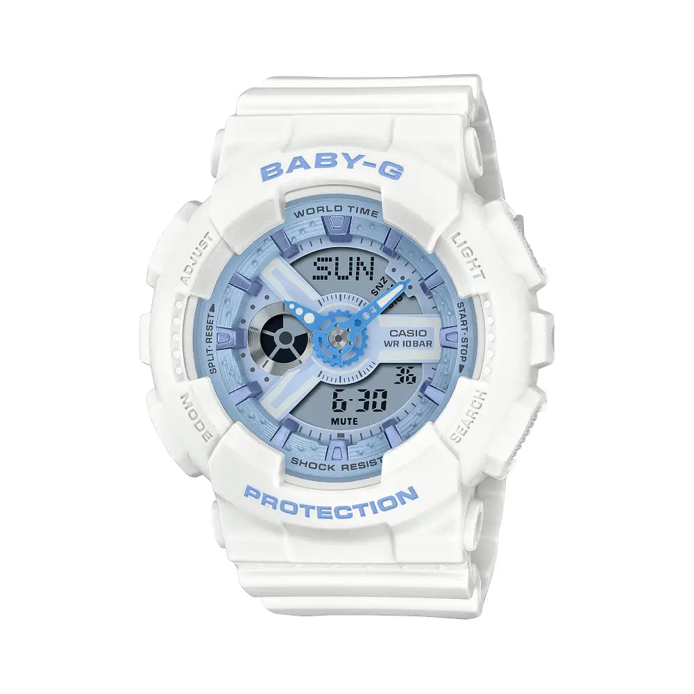 Casio Baby-G BA-110XBE-7A Arctic Sport women’s watch front view