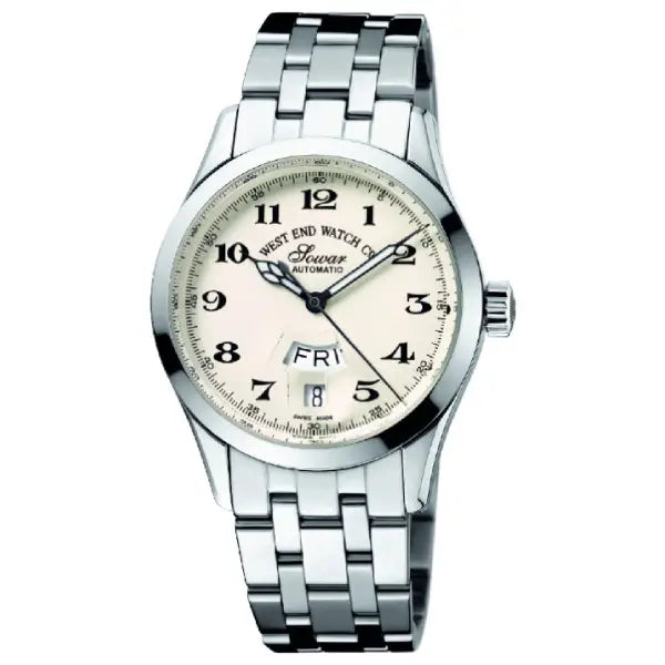 West End Silk Road I Automatic 8000.10.0200 White Dial Stainless Steel Unisex Watch