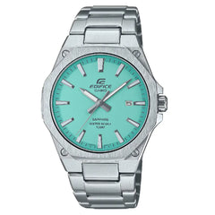 Casio Edifice Slim Series 40 EFR-S108D-2B Quartz Blue Dial Stainless Steel Men's Watch