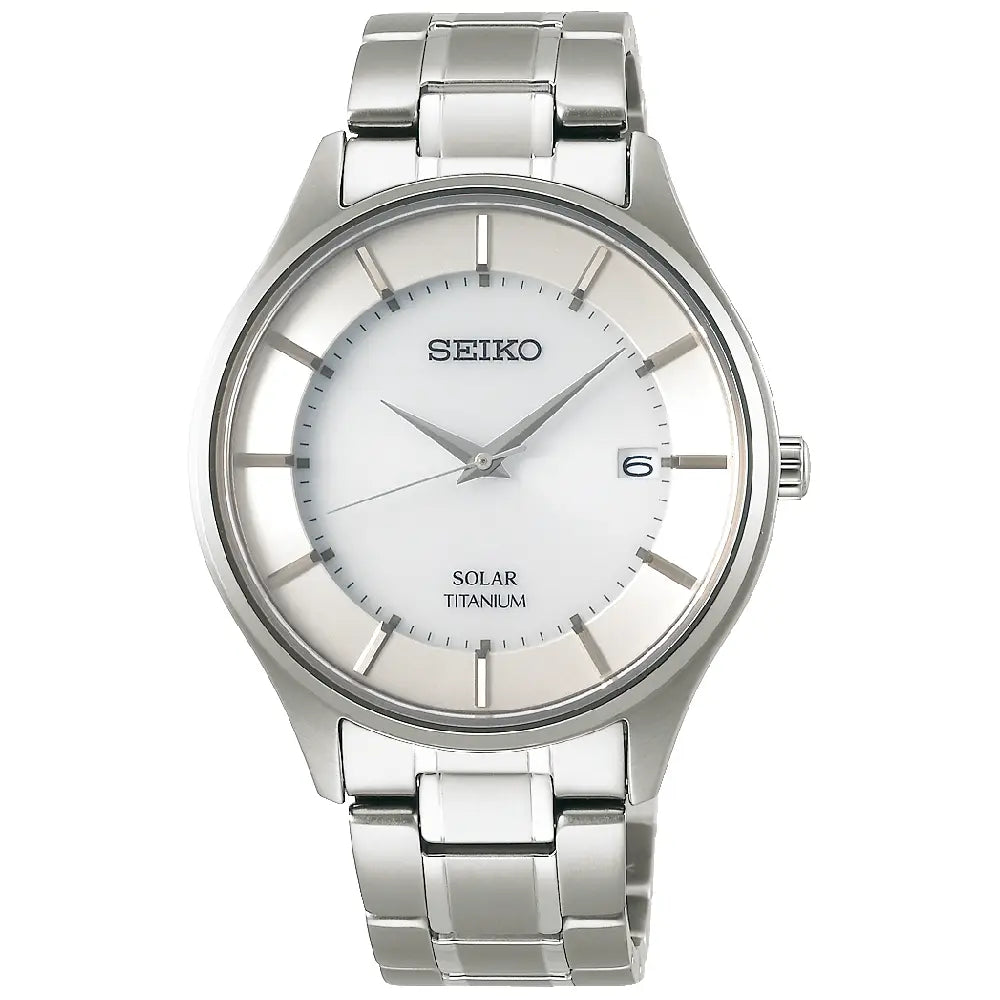 Seiko Selection Titanium Solar SBPX101 Men's Watch