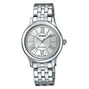 Casio Standard Analog LTP-E113D-7ADF Silver Dial Stainless Steel Women's Watch