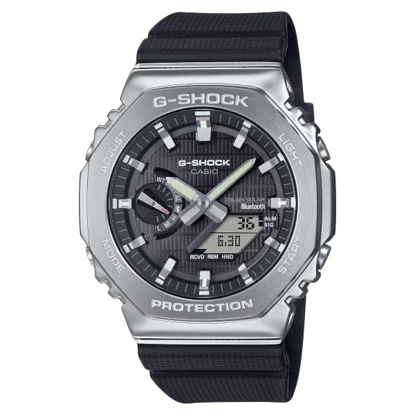 Casio G-Shock G-Steel GBM-2100-1ADR Black Dial Stainless Steel Men's Watch