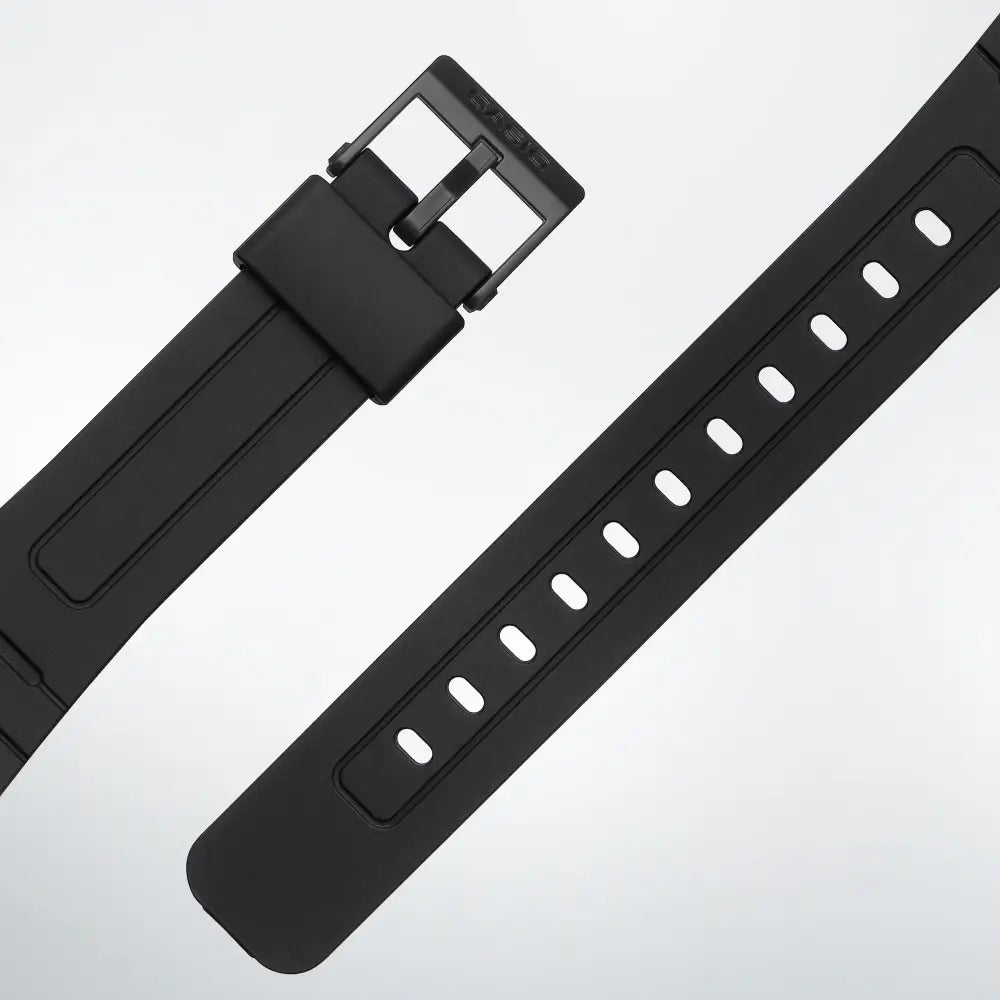 Casio F-B100W-1A 38.1mm lightweight step tracker watch worn on wrist
