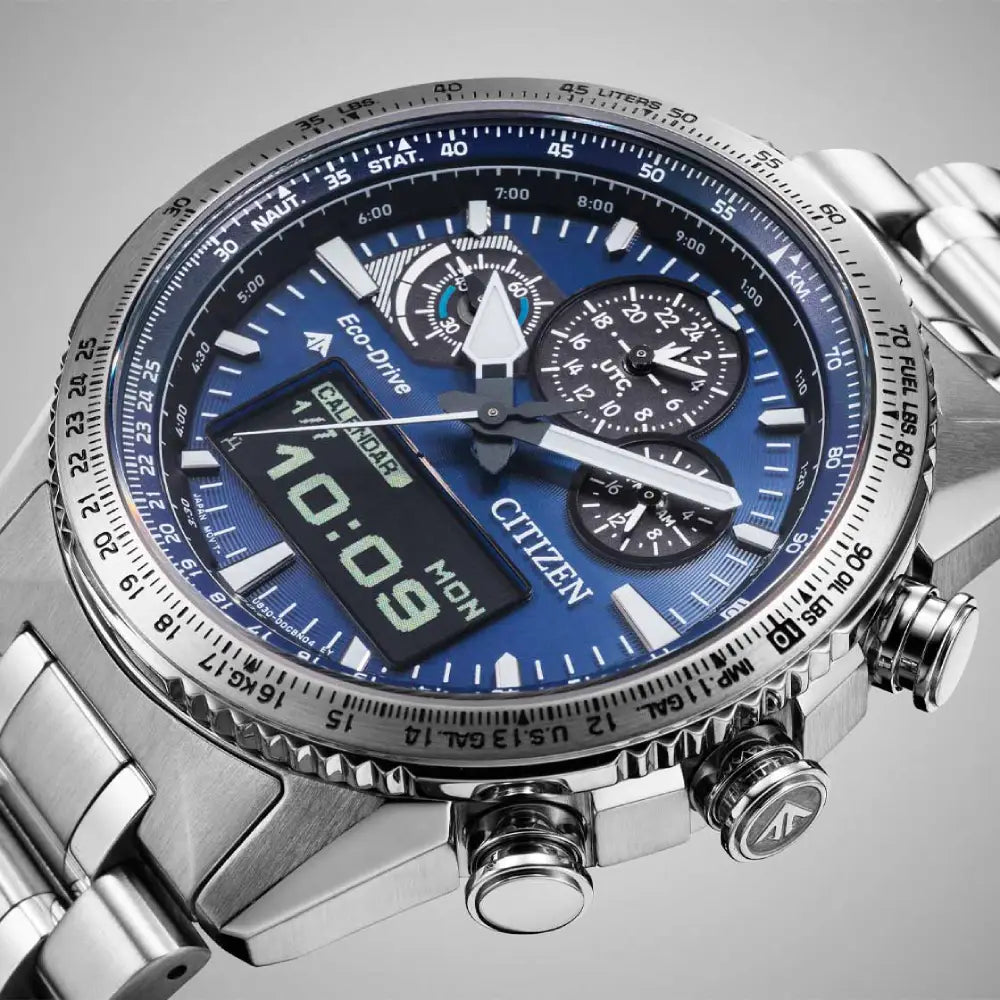 Citizen Promaster Skyhawk "U830" JV2000-51L Blue Dial 43mm Stainless Steel Men's Watch