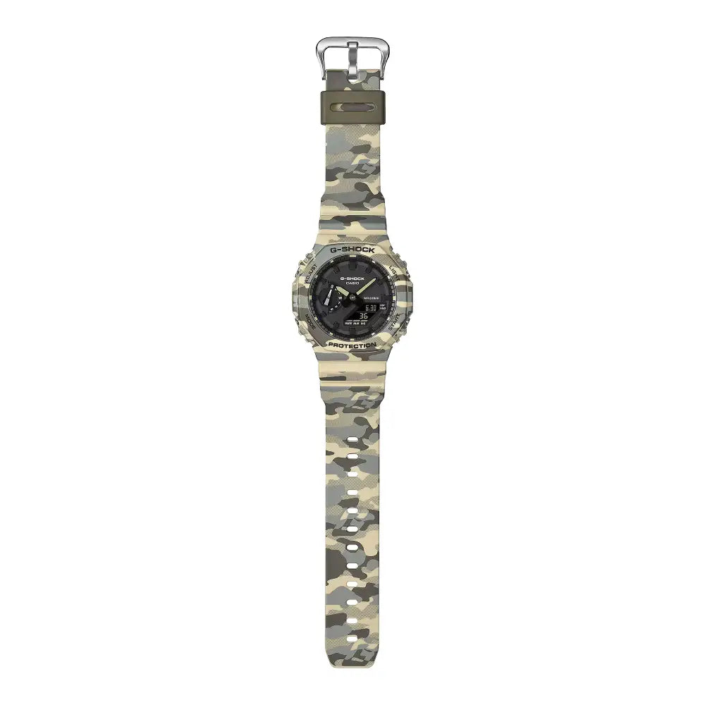 Casio Desert Camo Oak GA-2100CM-5A rugged sports watch