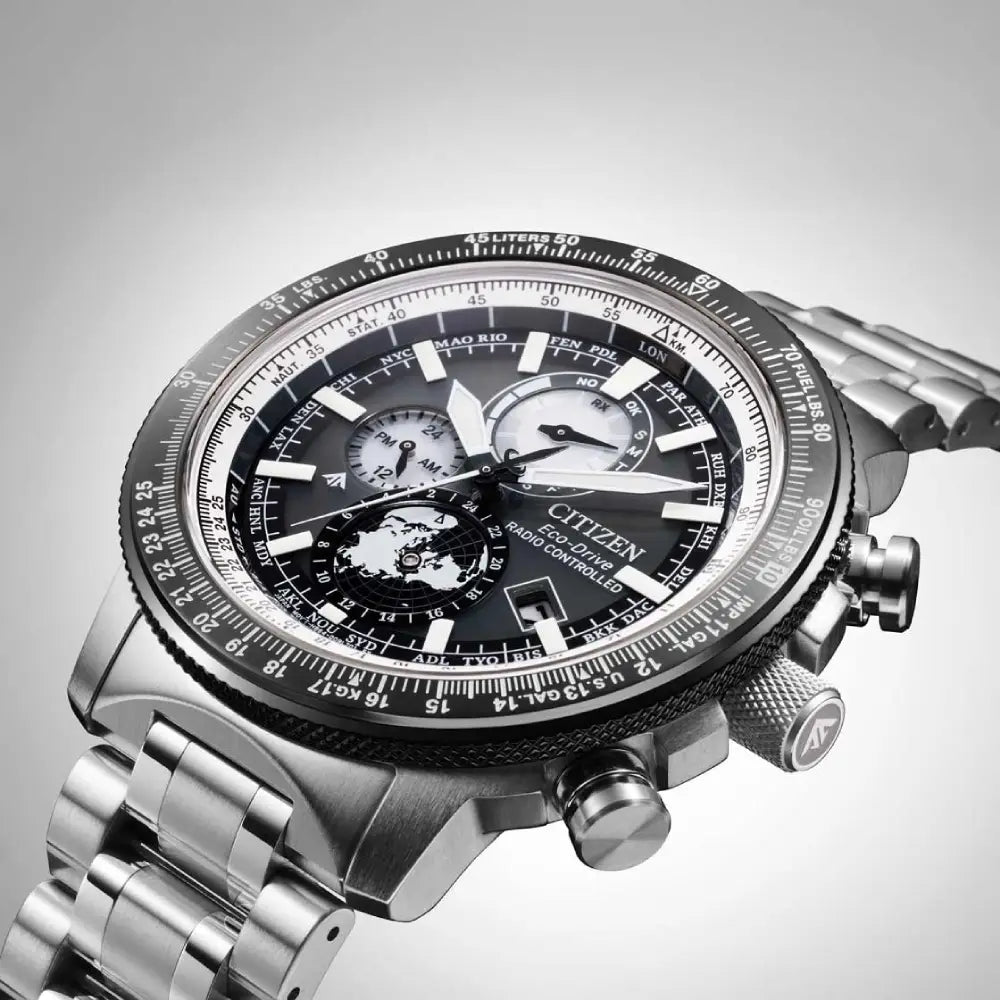 Citizen Promaster BY3006-53H Eco-Drive analog digital dial watch