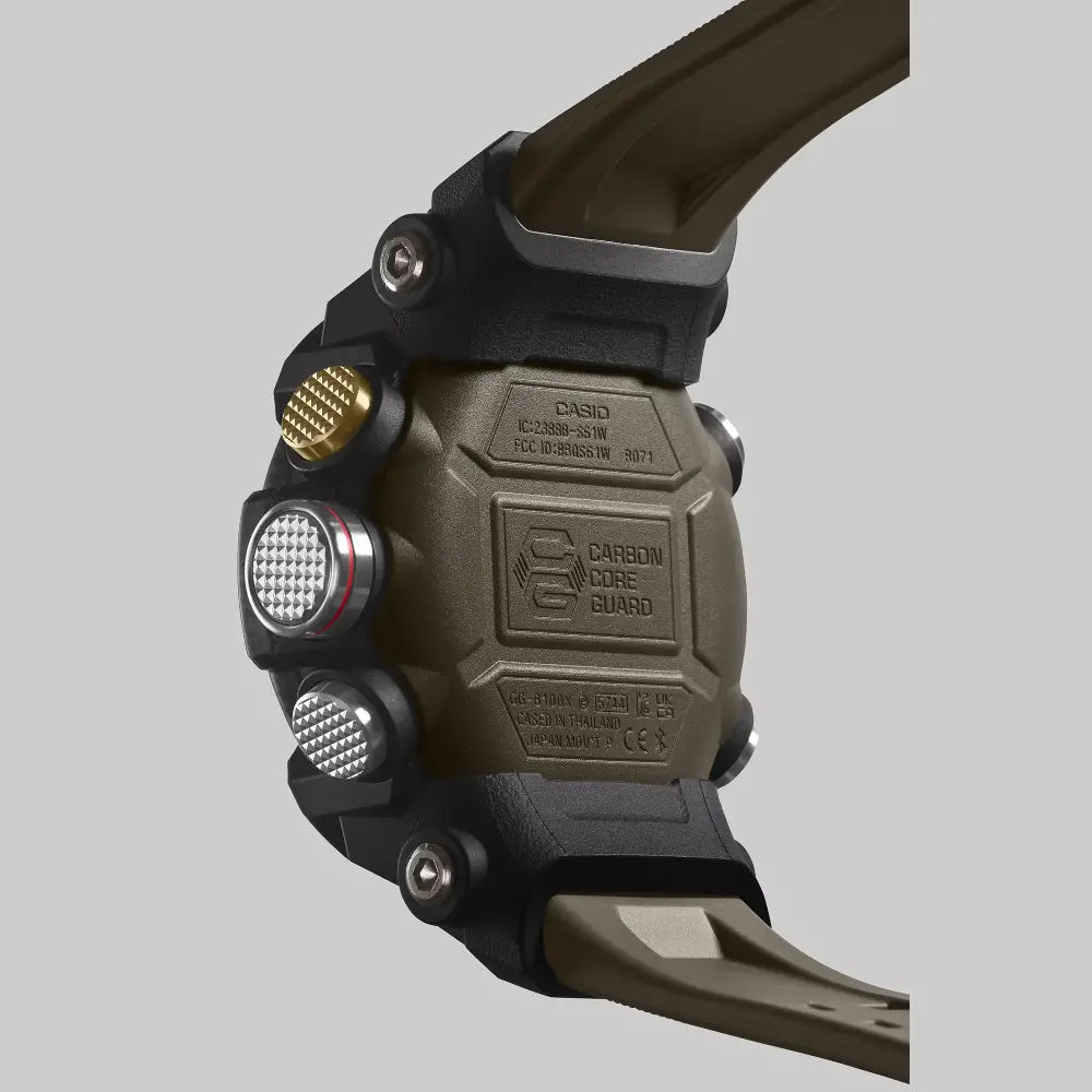 Casio G-Shock Mudmaster GG-B100X-1A3 black dial 51mm men’s watch