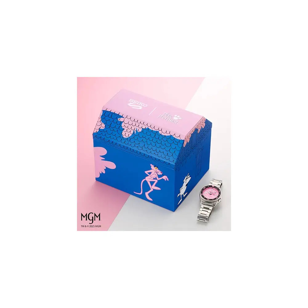 Seiko 5 Sports SBSA321 (SRPM07) "Pink Panther" Limited Edition (9,999 PCs) Men's Watch