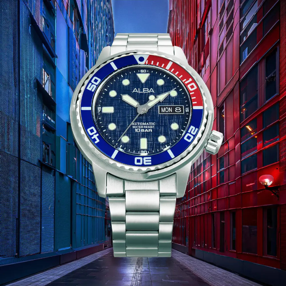 Alba Active Automatic "Pepsi" AL4771X2 Men's Watch