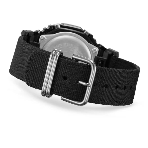 G-Shock Metal Covered GM-2100CB-1ADR Black Dial Stainless Steel Men's Watch