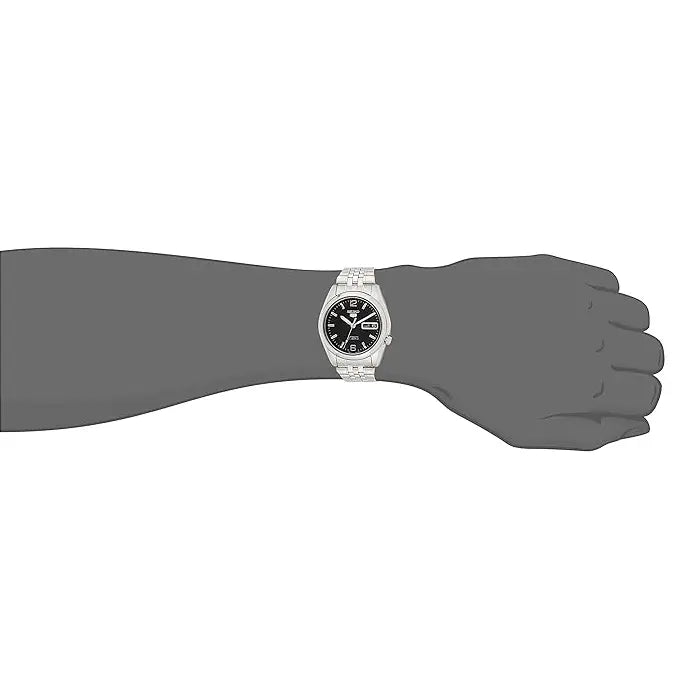 Seiko 5 Classic Automatic SNK393K1 Black Dial 37mm Stainless Steel Men's Watch