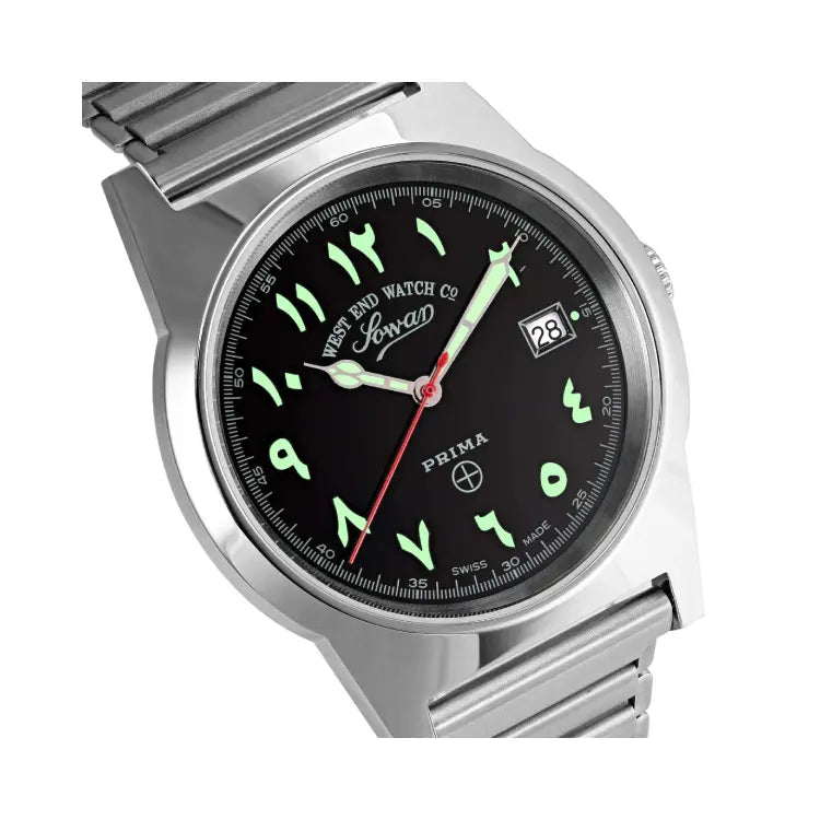 West End Quartz Analog Souq Collection 6841.10.0788R Black Dial 38mm Stainless Steel Unisex Watch