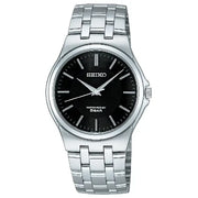 Seiko SCXP023 black dial 35mm stainless steel men's watch