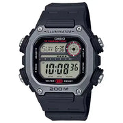 Casio Youth-Digital DW-291H-1AVDF Black Dial Resin Strap Men's Watch