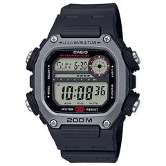 Casio Youth-Digital DW-291H-1AVDF Black Dial Resin Strap Men's Watch