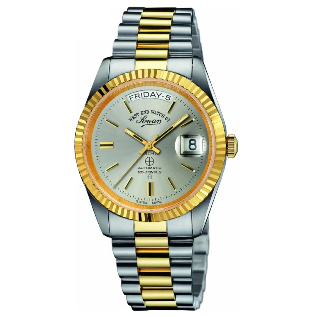 West End The Classics Automatic 6828.20.3034Y Grey Dial & Two-Tone Stainless Steel Unisex Watch