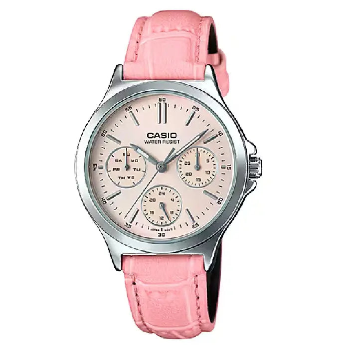 Casio Enticer LTP-V300L-4AUDF Leather Strap Women's Watch