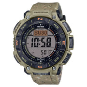 Casio Pro Trek Climber Line PRG-340SC-5DR Grey Dial 51.7mm Recycled Resin Strap Men's Watch
