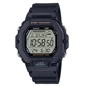 Casio Collection Digital LWS-2200H-1AVDF Black Dial Resin Strap Women's Watch