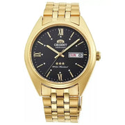 Orient Tristar RA-AB0E11B men's gold-tone automatic watch with black dial