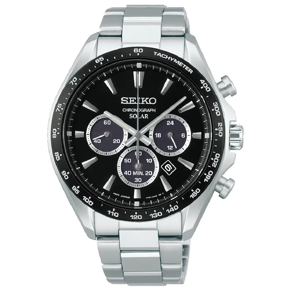 Seiko Selection SBPY185 S Series Solar Chronograph Men's Watch