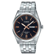 Casio MTP-1335D-1A2VDF black dial stainless steel men’s watch