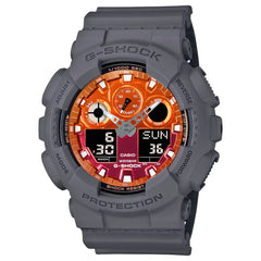 Casio G-Shock Flame Inside GA-100FL-8ADR Men's Watch