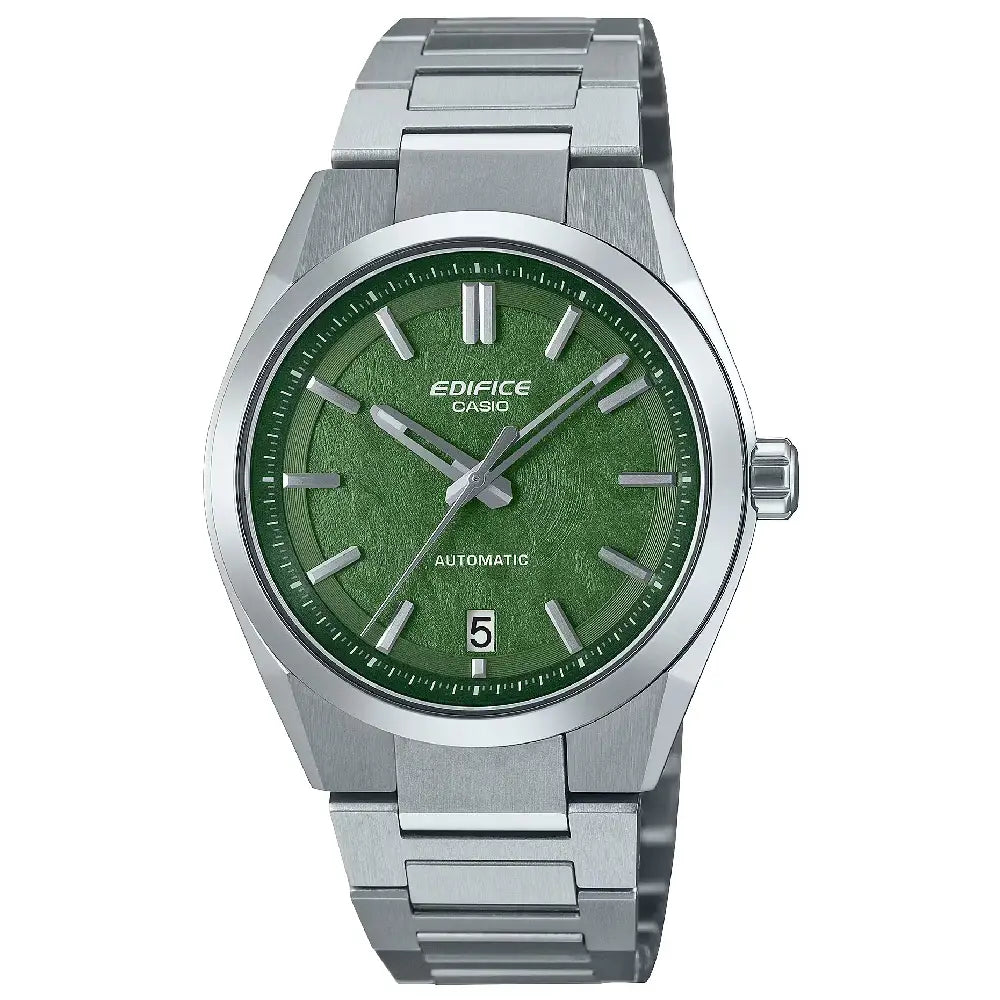 Casio Edifice EFK-100YD-3AJF green dial 39mm stainless steel men's watch