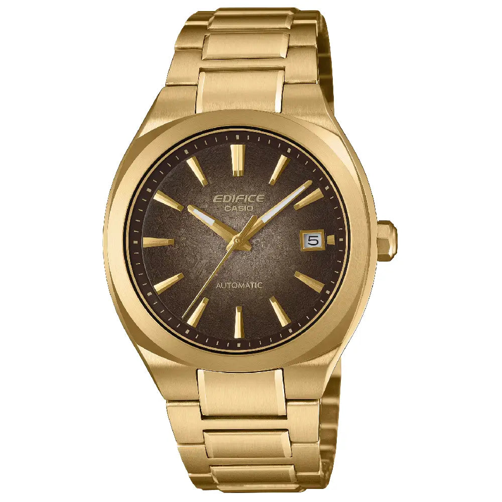 Casio Edifice EFK-200DG-5A automatic men's watch gold-tone dial