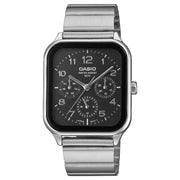 Casio Classic Analog Multi-Dial MTP-M306D-1A Black Dial 40mm Stainless Steel Men's Watch
