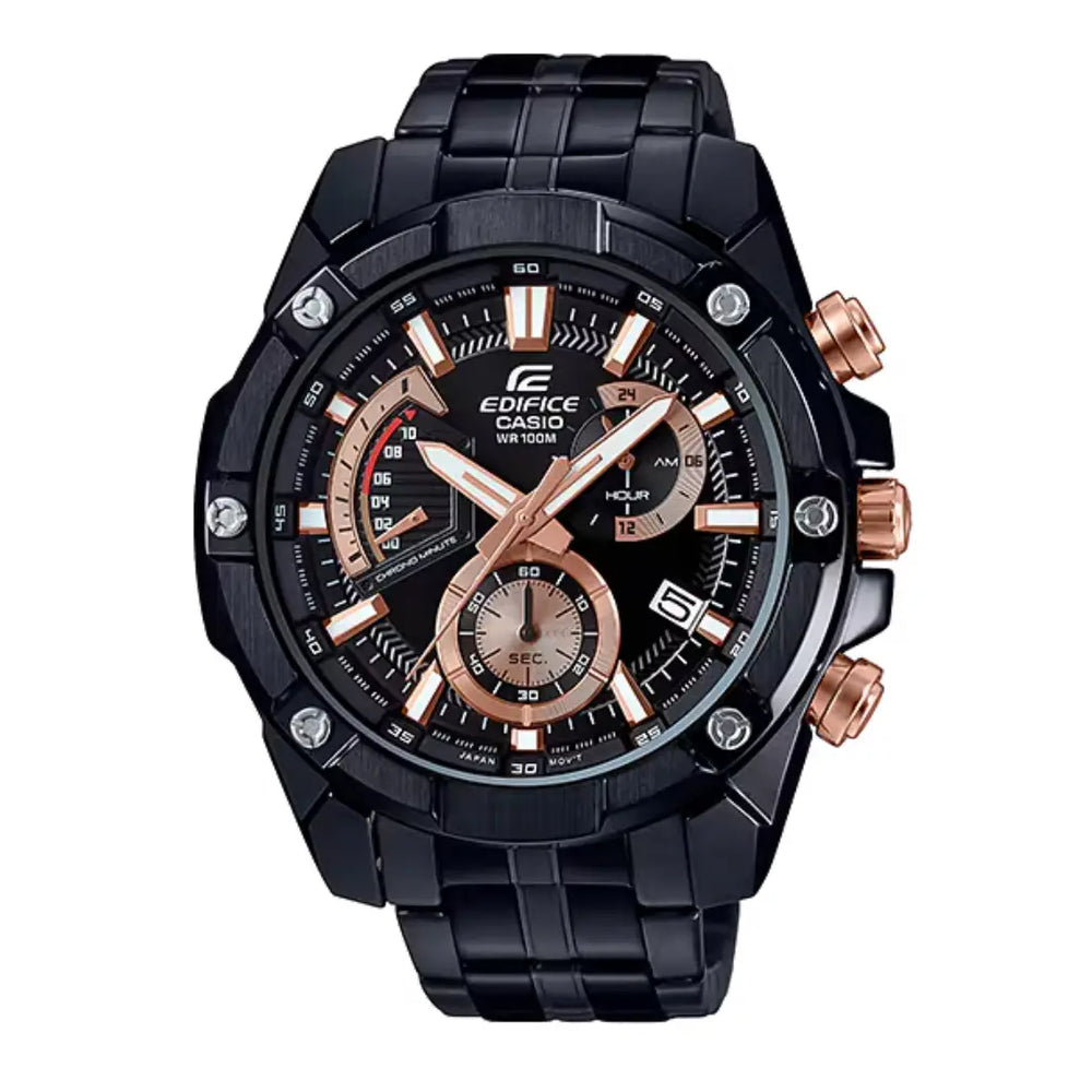 Casio Edifice EFR-559DC-1AVUDF  Black Dial 49.5mm Stainless Steel Men's Watch
