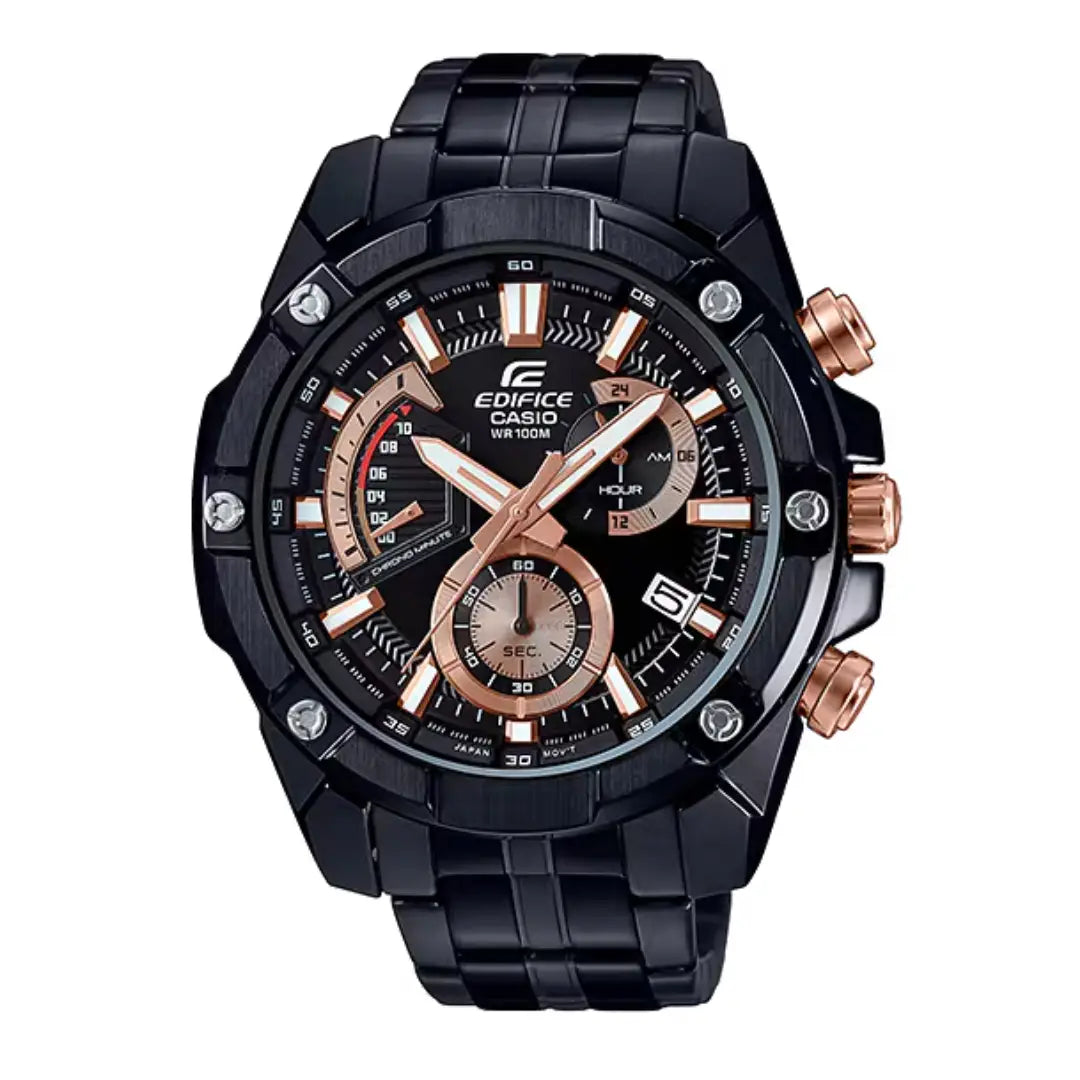 Casio Edifice EFR-559DC-1AVUDF  Black Dial -Stainless Steel Men's Watch